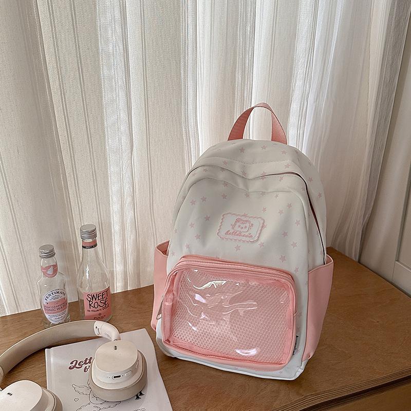 Рюкзак для девочек-подростков средней школы большой вместимости, повседневный и милый, японский, высокой ценности и прочный, для девочек-старшеклассниц и студенток колледжа