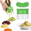 Hand Held Spiral Grater Cutter Vegetable Spiralizer Durable Kitchen Grater Spiral Slicing Cutter