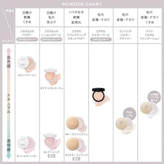 ETVOS Mineral Reflecting Skin Powder 8g #Lucent Ecru (Finishing Radiance Hyaluronic Acid Moisturizing Foundation)