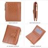 Baellerry Women Fashion Mini Coin Purse Artificial Leather Bifold Wallets Classic Card Holder Packs