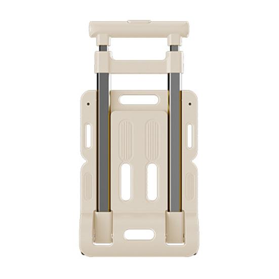 Folding Hand Truck with Wheels 110lbs Load-capacity Rustproof Corrosion Resistant Collapsible Trolly Portable Dolly Luggage Cart