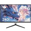 Игровой монитор Z Z-Edge 240 Гц 25-дюймовый дисплей LED FHD 1920x1080/Антиглянцевый/Панель VA/Ультратонкий/HDR/1 мс/FreeSync/HDMI/DisplayPort UG25F