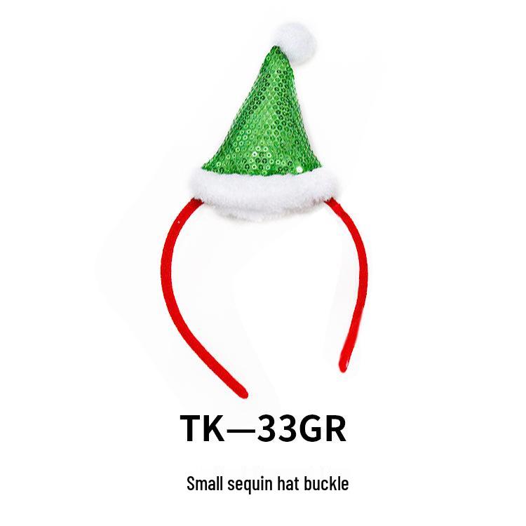 Повязка на голову для рождественской вечеринки: Дизайн с оленями и снеговиком для взрослых и детей