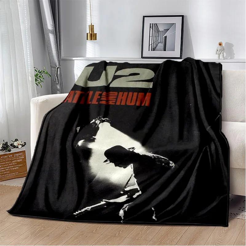U2 Rock Bang Bono одеяло с 3D принтом, мягкое одеяло для дома, спальни, кровати, дивана, пикника, путешествий, офиса, отдыха, одеяло, детское одеяло