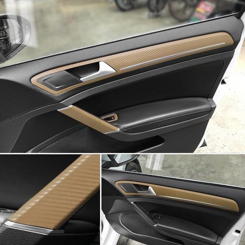 Практичная черная наклейка для автомобиля, рулонная наклейка, виниловая 3D-пленка из углеродного волокна, сделай сам, лист пленки