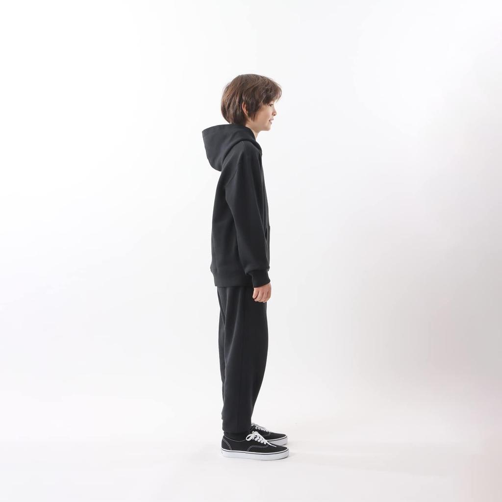 Толстовка детская с длинным рукавом хлопок США One Point вышитый логотип капюшон толстовка базовая черная 160 [Champion] 100% CK-Y101/CK-Y101Z/CK-T101