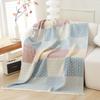 Марлевое одеяло-полотенце Мягкий повседневный плед Полностью хлопковое Пушистое Не линяющее Кондиционирование Перерыв на обед Студенческое одеяло Европейский стиль