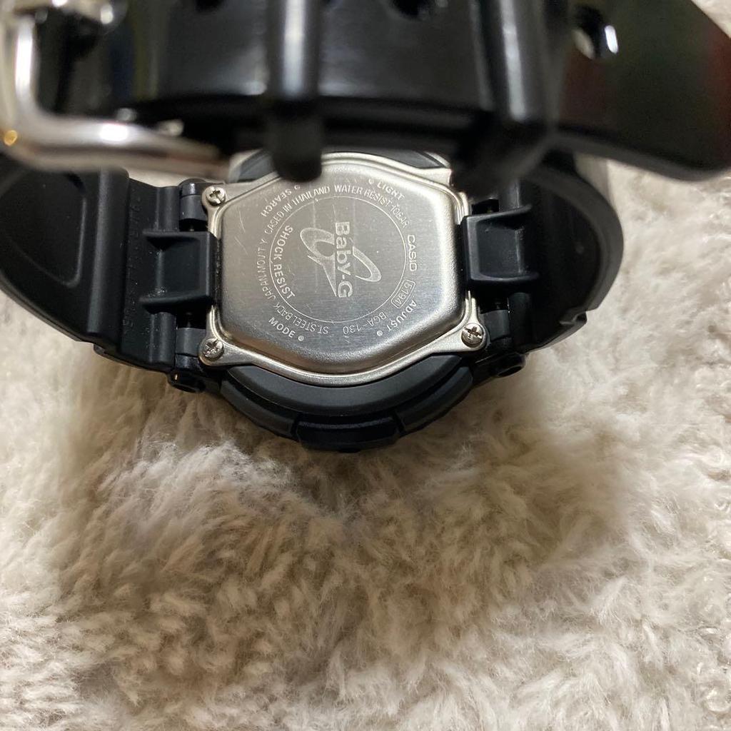 Б/у CASIO Baby-G BGA-190 Черно-розовые