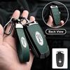 Styling Car Zinc Alloy Leather Remote Key Case For Ford Mustang 2017 Edge F250 2018 Fusion/New Mondeo/Expedition Accessories JQ1