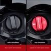 DGT2 Car Fuel Tank Cap Warning Metal Sticker Decorative Protective Sticker For Honda Civic FIT Accord Prelude CRV 5th City CRZ CRX