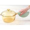 Pearl Metal Silicone Pot Holder with Bottle Opener, Green, Natural Cook Pure, HC-133