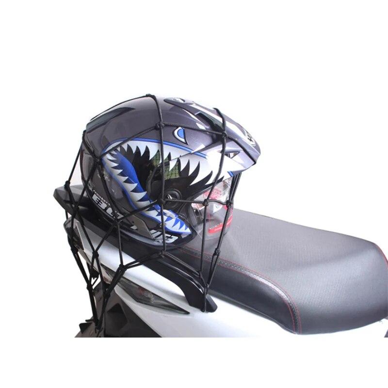 40*40 см 25 отверстий мотоциклетная грузовая сетка для велосипеда, веревка для шлема, сумка для хранения багажа, шпагат, мотоциклетная сетка, сумки, сетка