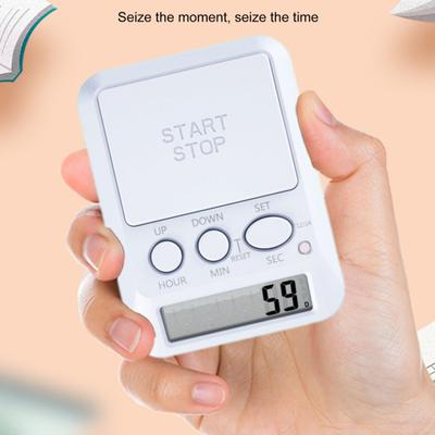 Обучающий таймер для учебы Таймер обратного отсчета даты Звуковой сигнал Световой таймер Часы Многофункциональные электронные часы Таймеры Милый цифровой таймер для перерыва в спортзале