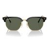 Ray-Ban Солнцезащитные очки неправильной формы с напечатанным логотипом, литые под давлением, детские, золотые