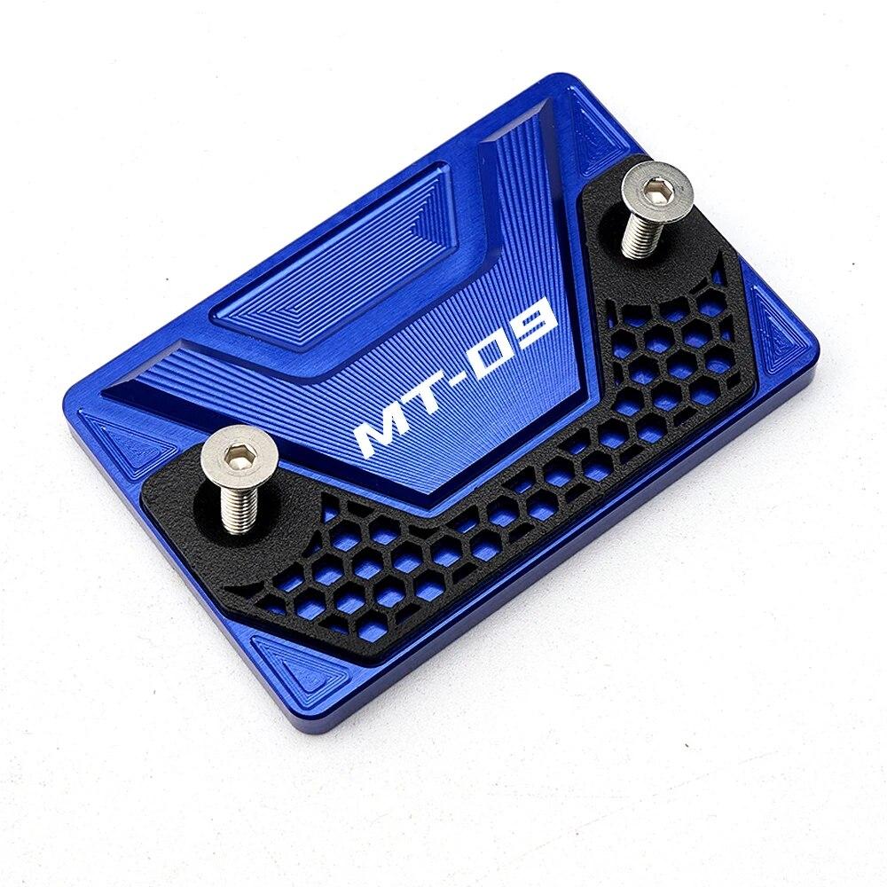 Для Yamaha MT-09 MT 09 mt09 FZ09 2014- (не для ) Мотоциклетные детали Передняя и задняя крышка бачка тормозной жидкости Крышка резервуара