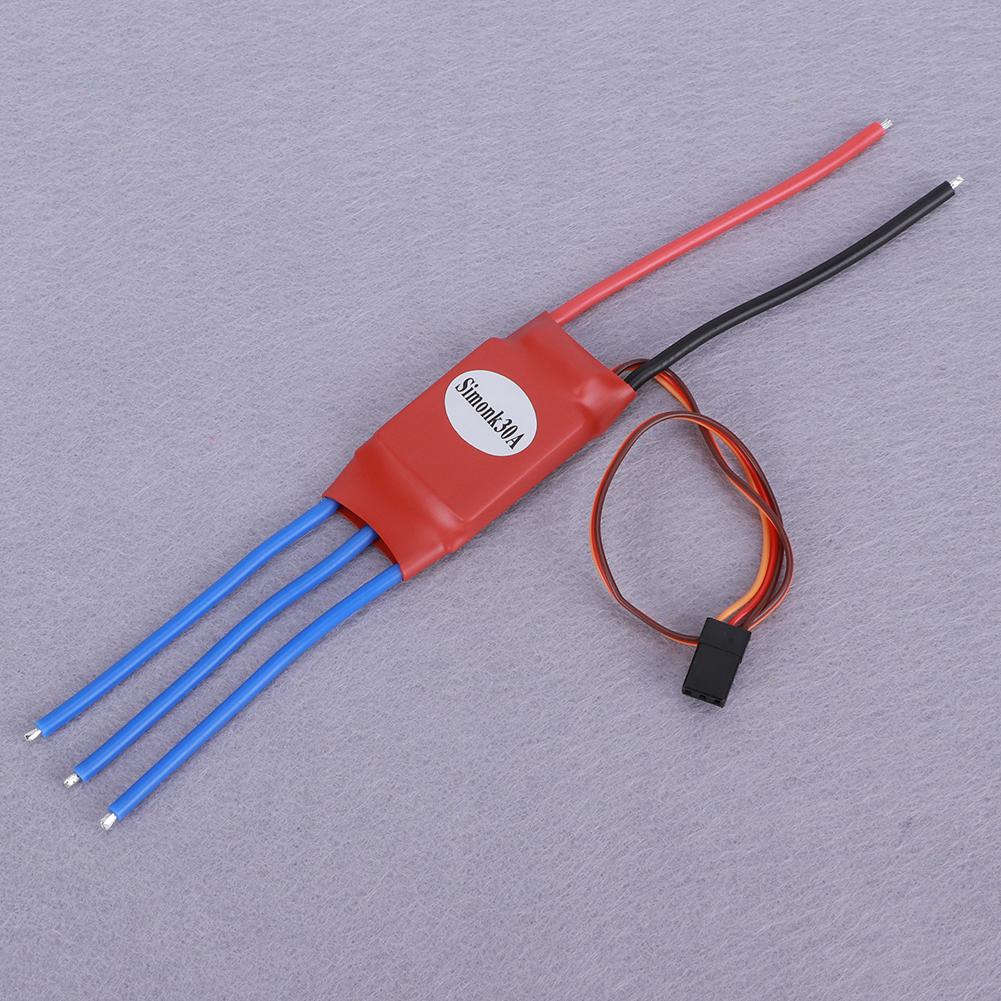 30A ESC Electronic Speed Controller ESC for Quadcopter Drone RC Part AccessoryRed