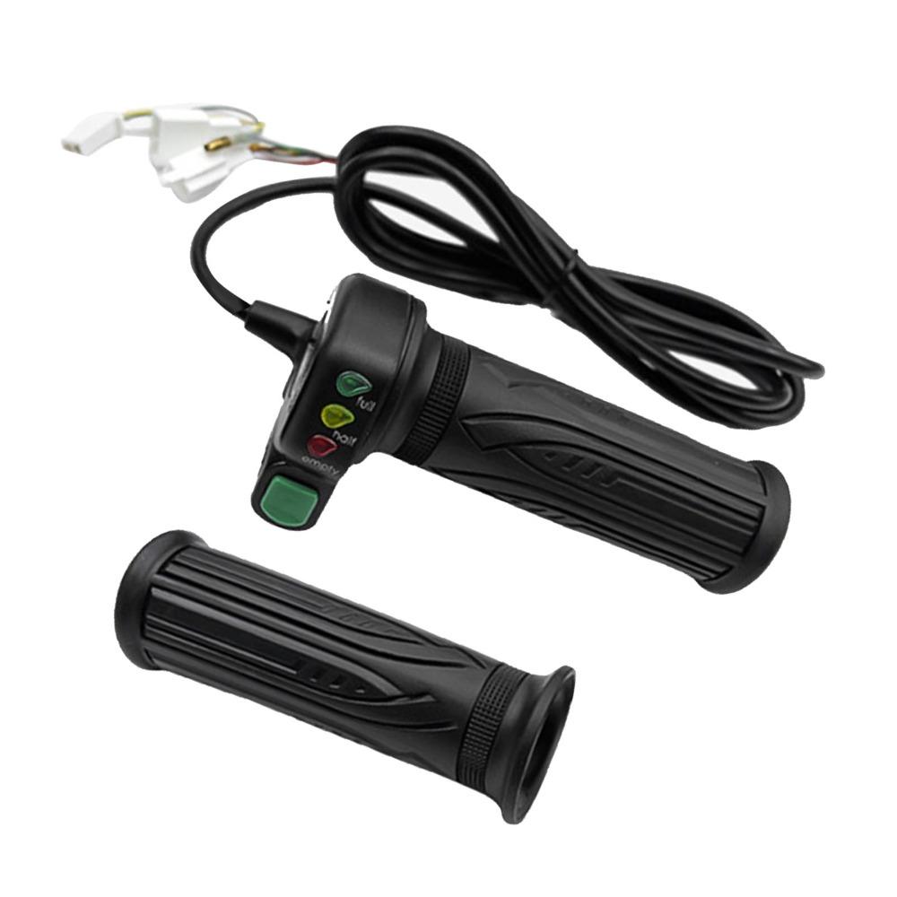 Plastic Electric Bike Throttle Grip Black E-Bike Speed Throttle  E-Bike Speed Control