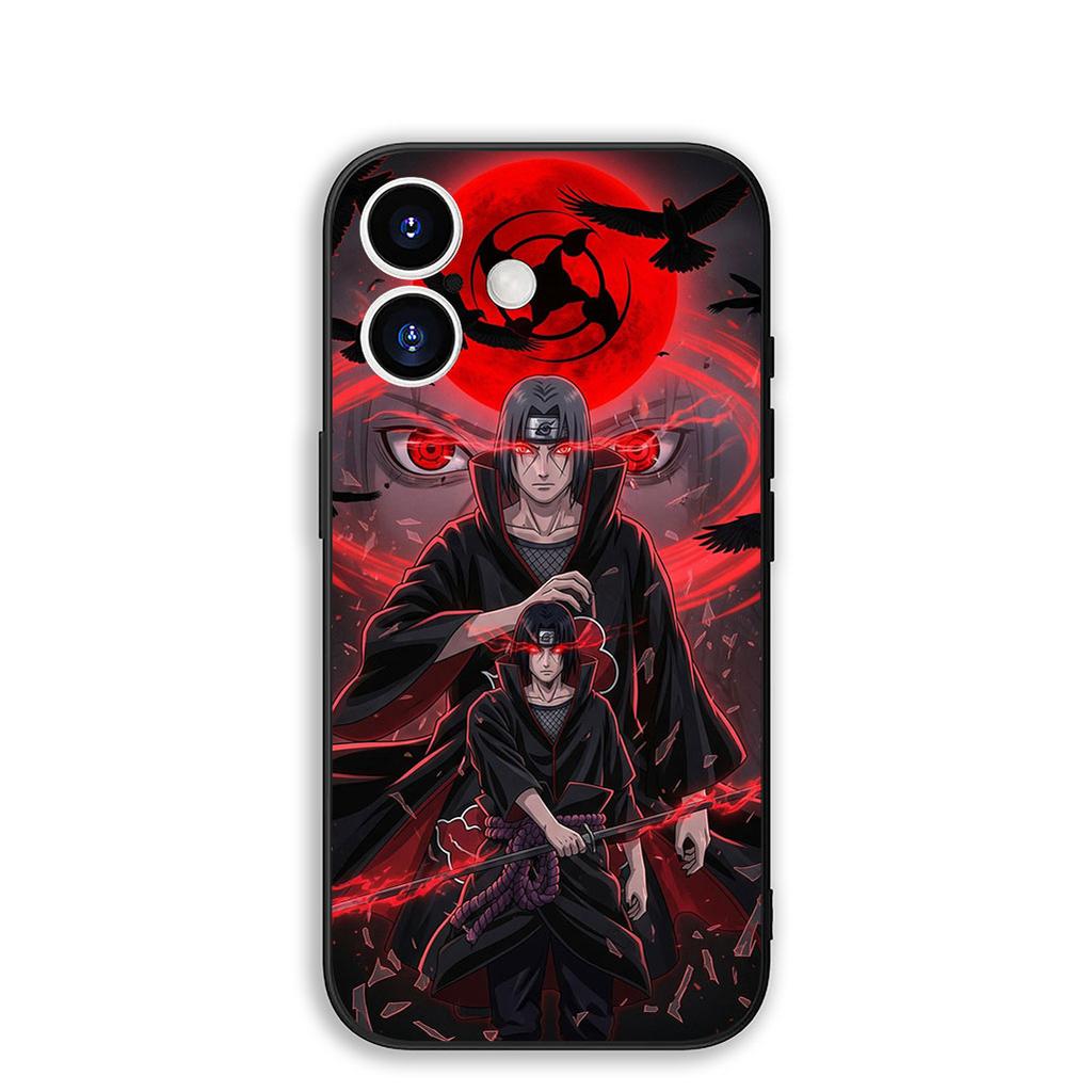 for Apple iPhone 16 15 14 11 Pro Max 6 7 8 Plus + SE2 SE3 SE 2022 2020 8+ Phone Case Akatsuki Deidara Narutos Itachi Uchiha