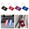 Suitcase Tags Luggage Tag Baggage Backpack Tags with Metal Loop Name ID Address Card Baggage Identifier Travel Accessory
