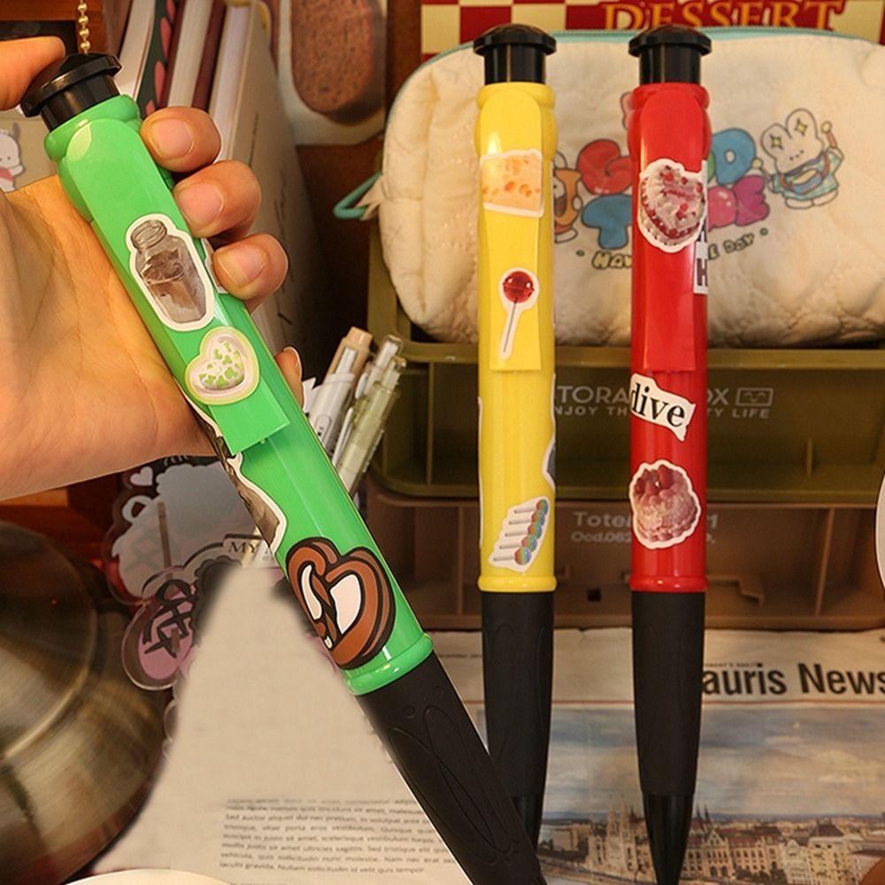 Забавный подарок, негабаритная ручка для письма, большая огромная нейтральная ручка, новая большая шариковая ручка, школьный офис
