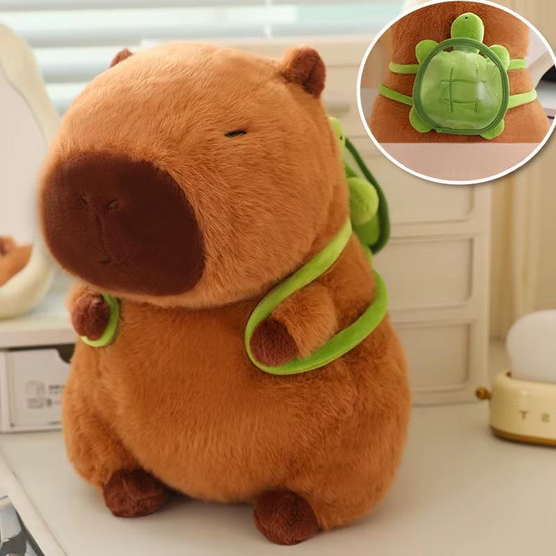 Cute Can Love Kapa Bala Turtle Oyster Bee Spoof Plush Toy Soft Capybara Key Pendant Rag Doll Birthday Gift Girl Doll