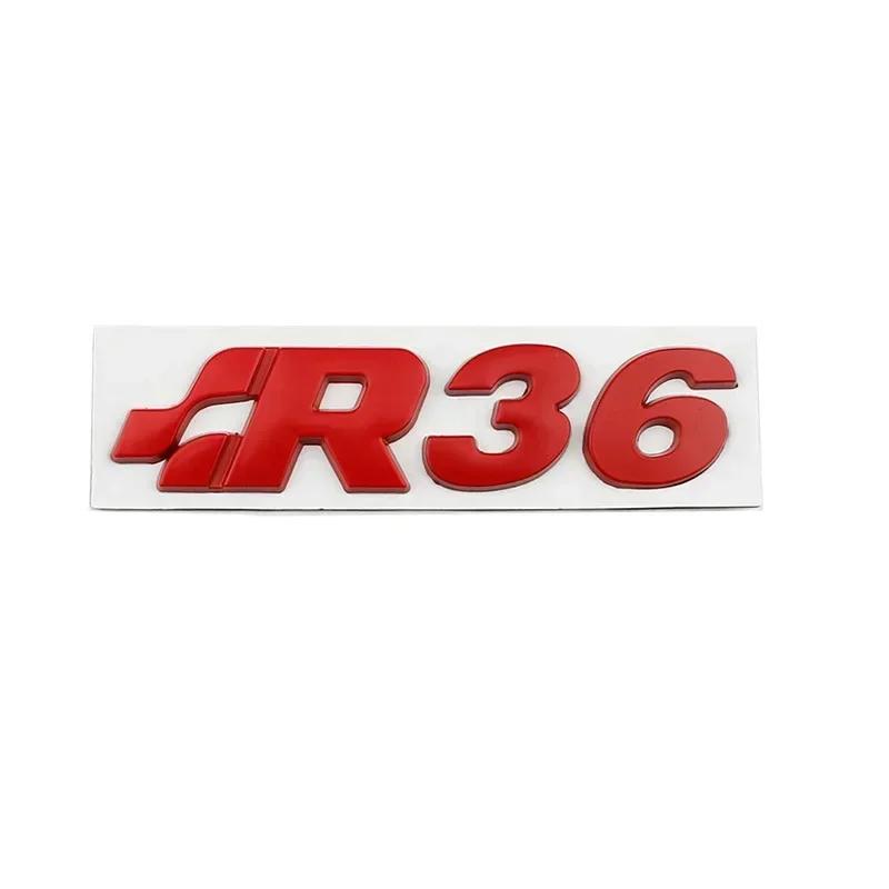 AABLE1 3D Металлическая наклейка-эмблема на задний багажник R32 R35 R36 Для VW SR32 SR35 SR36 Volkswagen Golf MK4 Passat Tiguan