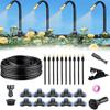 360° Garden Automatic Irrigation System, Upgraded Garden Watering System For Outdoor Plants, Drip Irrigation System Kit With Copper Sprayer For Lawns