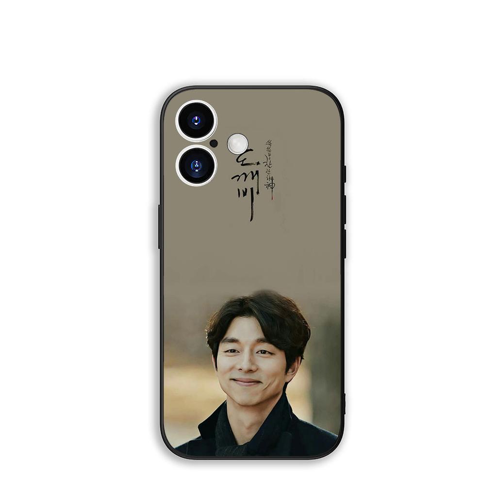 Чехол для телефона Постер Гон Ю K POP Чехол для Apple iPhone 16 15 14 Plus 13 12 Mini 17 Pro Max + ProMax 16E Air 15+ Чехол