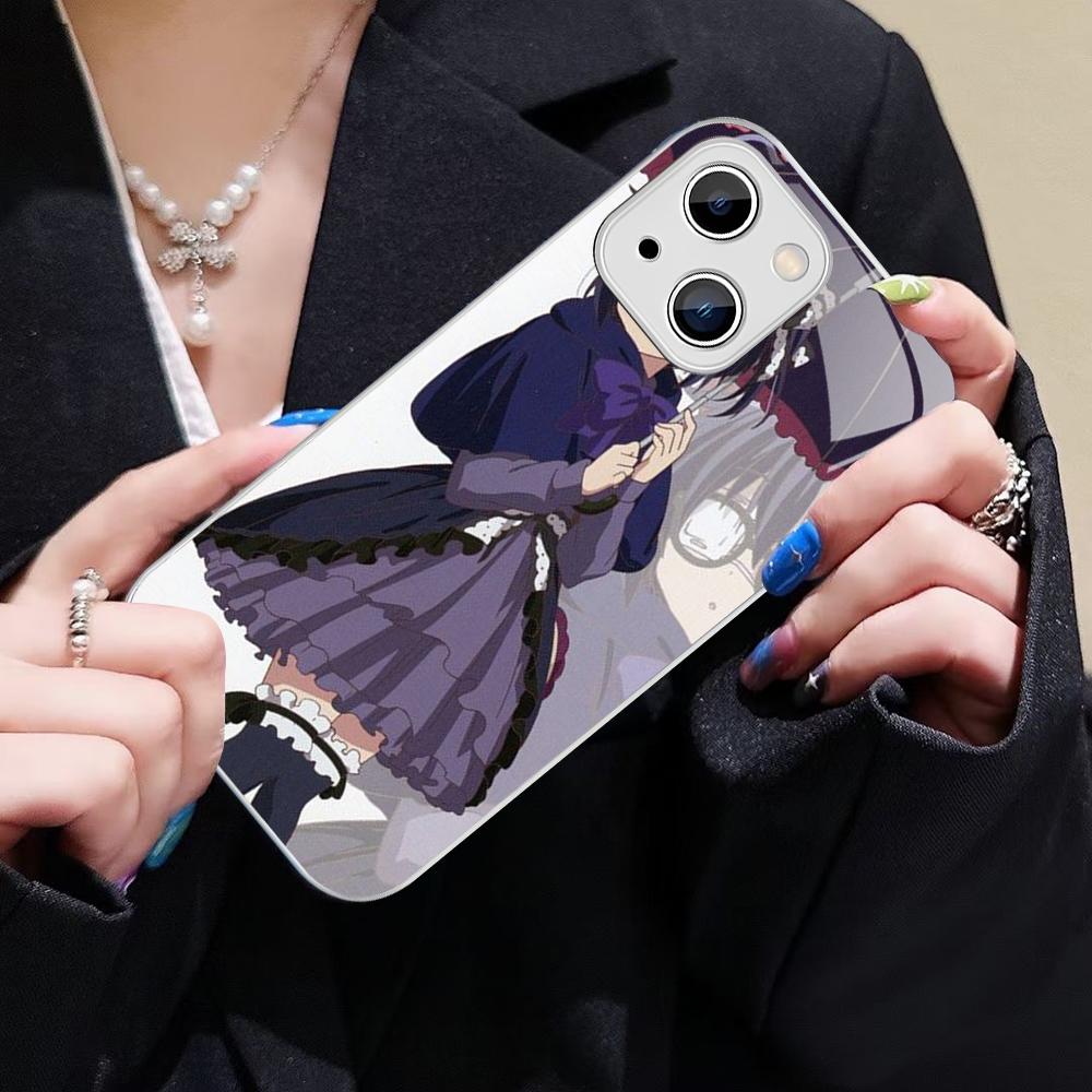 Чехол для телефона Чунибё Рикка Таканаси для iPhone 14 13 12 Mini 11 Pro XS Max X XR 14 Plus Защитное стекло