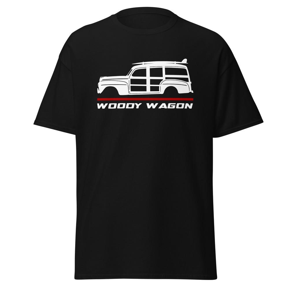 Premium T-Shirt For Ford Woody Wagon 1947 Car Fans Birthday Gift