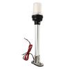 10in Boat Anchor Light Polygon 360 Degree All Round LED Stern Pole Light for Marine Yacht Ships Fishing Boats