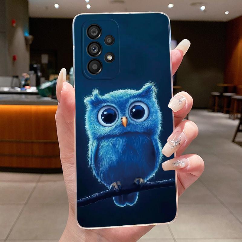 Чехол для Samsung Galaxy A53 A33 A73 A23 5G Прозрачная задняя крышка Роскошный Дракон Милый Крутой Мальчики Девочки Силиконовые Чехлы для A 23 33 53 73