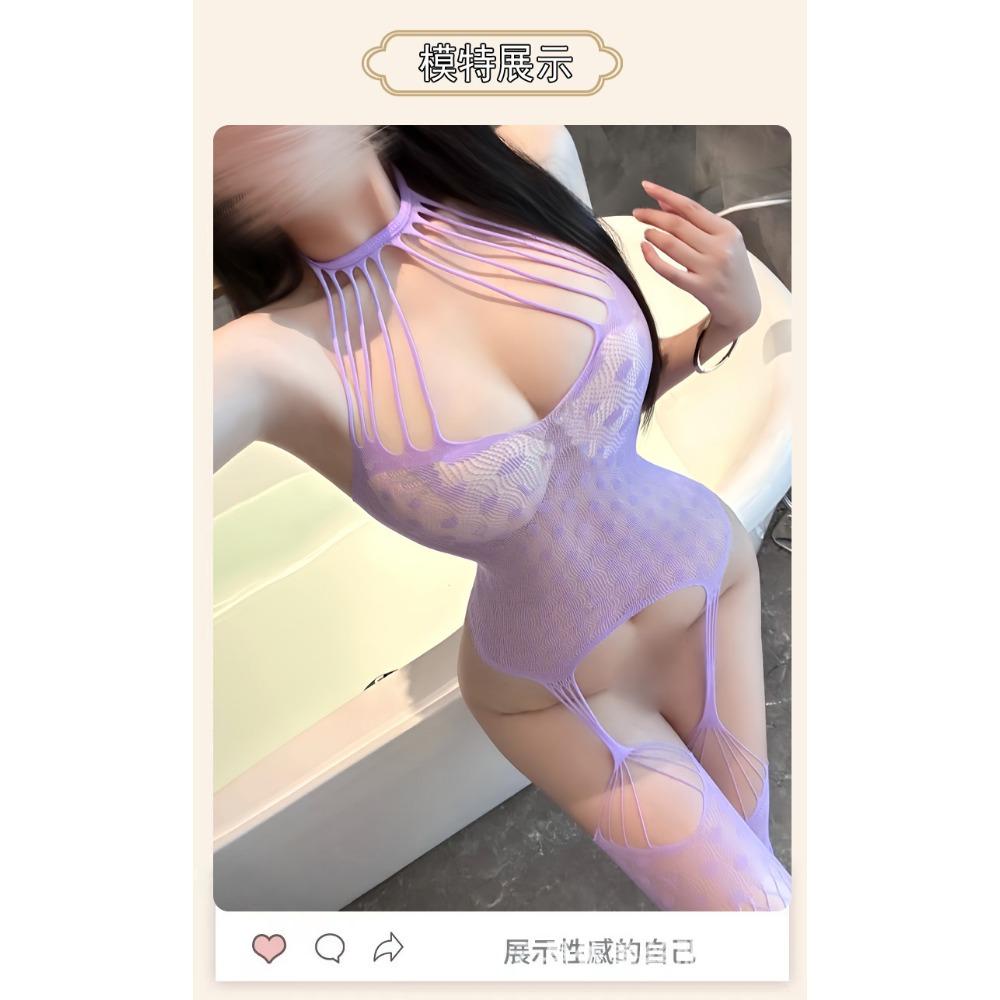 Мужчина хочет сексуальные фиолетовые сетчатые носки Perspective Seduction женские цельные сетчатые носки Pure Desire чулки большого размера Горячая сетчатая одежда W04