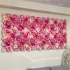 60X40cm Wedding Wall Backdrop Realistic Silk Rose Flower Wall  Wedding Decoration