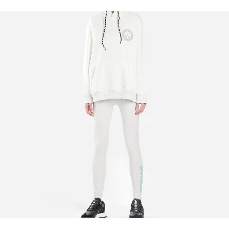 adidas Unisex Alexander Wang Logo Sweatshirt Grey ED1207