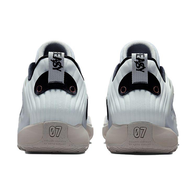 Nike Кроссовки унисекс KD 15 EP Brooklyn Nets Белый Черный Серо-Туманный DM1054-100