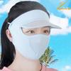 Eye protection Sunscreen Veil Face Gini Mask Summer Sunscreen Mask Womne Sun Hats Driving Face Mask