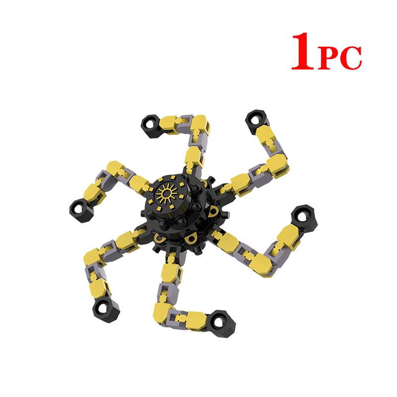 1-24Pcs Deformed Fidget Spinner Chain Toys For Children Hand Spinner Vent Toys Adult Stress Relief Fidget Sensory Toys Gifts