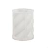 Mold 3-D Silicone Mold Cylinder Molds Epoxy Mould for Candle Making DIY Candles Wax Handmade X3UC