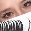 Wet Look Cosplay Eyelash Extension New Fashion Soft Mink False Eyelash Individual Lashes Russian Volume Premade Fans Lashes