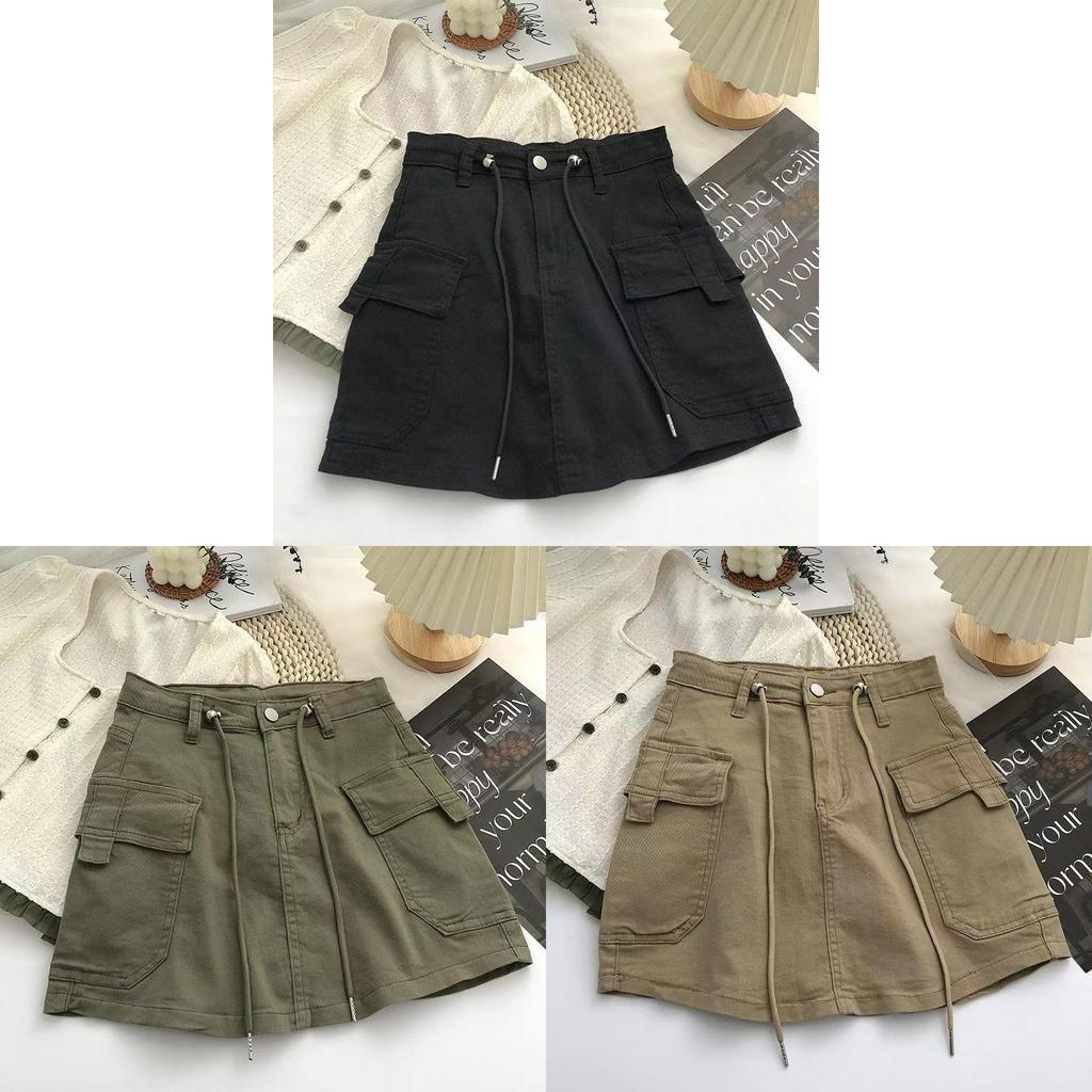 Denim Skirt For Women Summer High Waist Slim Fit Short Skirt Fashionable Casual Wear