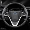 Чехол на руль из кожи и углеродного волокна для Geely Emgrand, New Boyue, GSGL, Binyue, Binrui, Vision