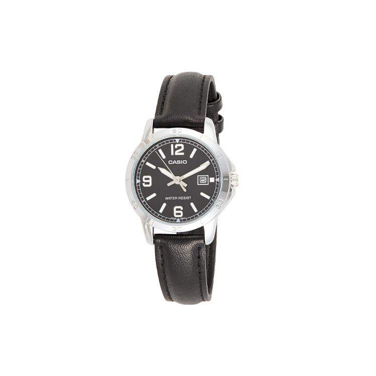 Casio Женские часы Стандартная серия Черные LTP-V004L-1B LTP-V004L-1B
