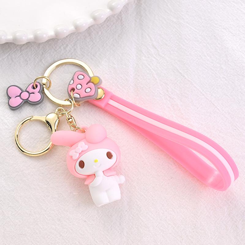 Sanrio Мультяшная Милая Мелоди и Куроми Подвеска Брелок Кукла