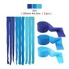 3Pcs/Set Rainbow Crepe Paper Streamers For Wedding Birthday Party Backdrop Decoration Colorful Paper Crepe Garland Ribbon Decor