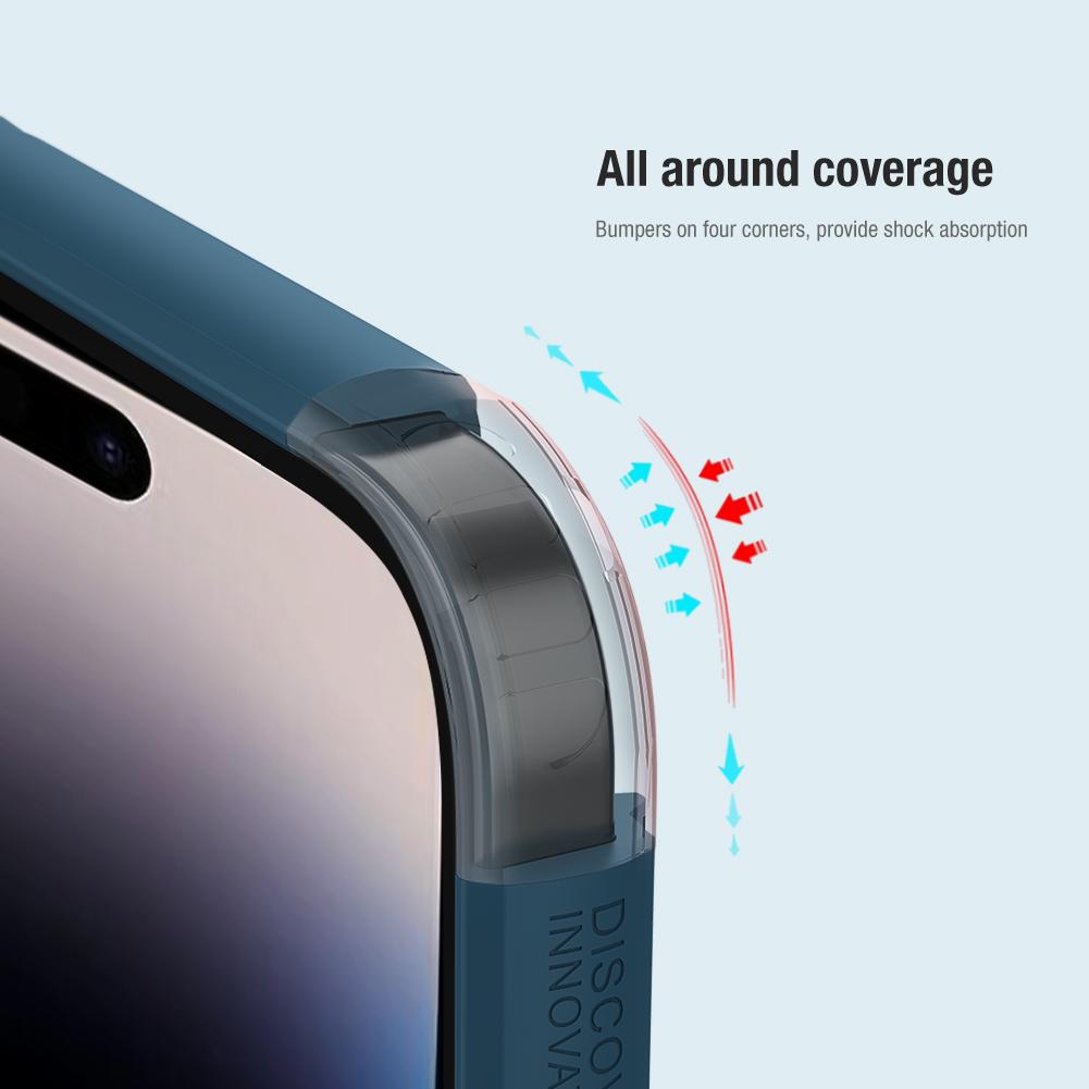Чехол для iPhone 15 14 Pro Max Nillkin Frosted Shield PC, твердая задняя крышка для iPhone 14 Plus