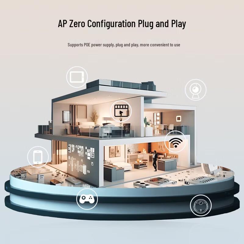 H3C 1500M Dual-Band Wi-Fi 6 Ceiling AP (CN version)