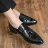 Tassel Men Dress Shoes Male Loafers Pointed Toe Business Shoes 2024 New Arrival Mens Slip On Shoes Classic Men Shoes for Wedding