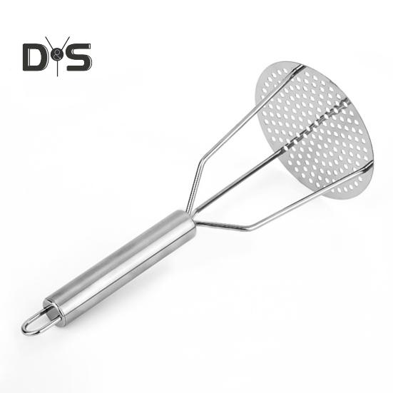 High Hardness Potato Masher with Handle Durable Stainless Steel Potato Presser