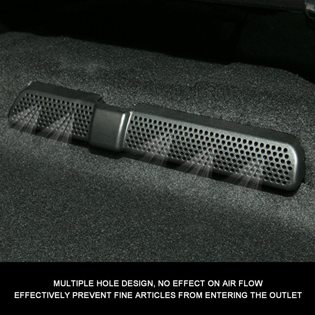 2 шт./компл., абсолютно новая крышка автомобильного вентиляционного отверстия из АБС-пластика для SEAT Ateca 2016 2017 2018, выходное отверстие для кондиционера под сиденьем